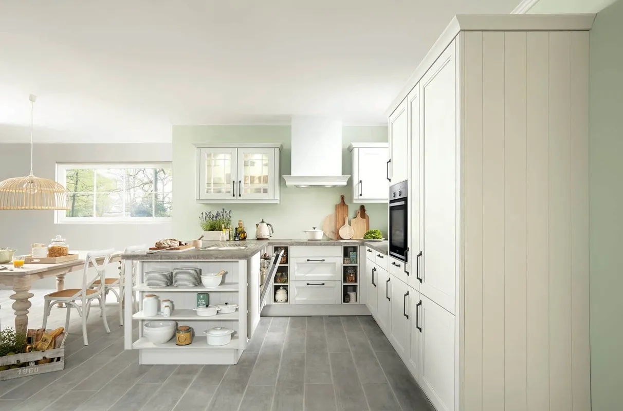 Kutchenhaus York Genuine Wood, Satin Grey 2